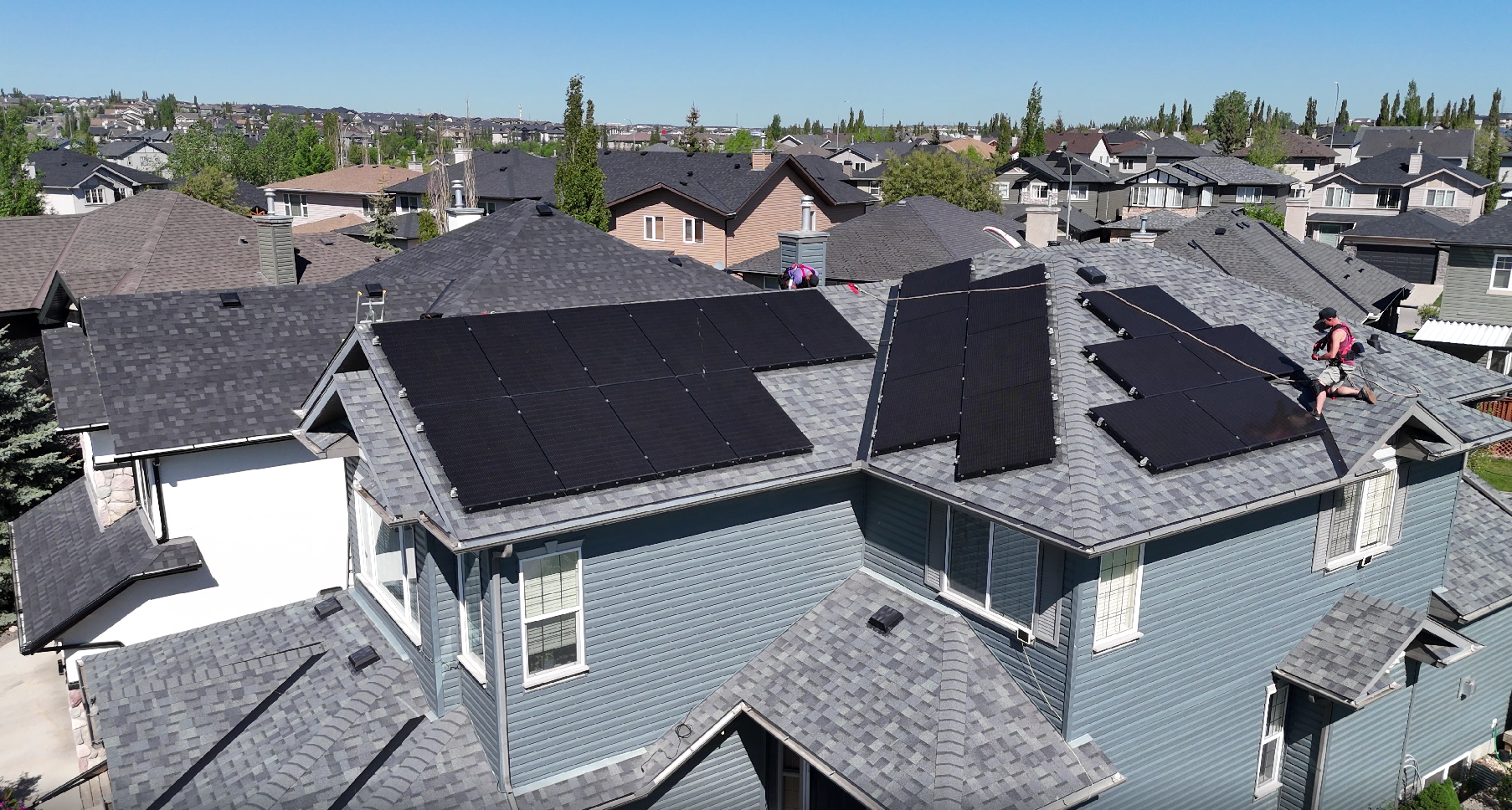Solar Panel Installation Portfolio Alberta